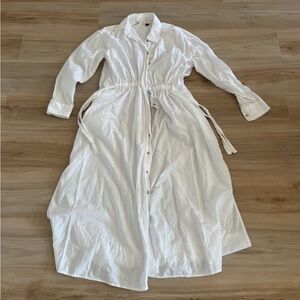 Elegant White Maxi Dress